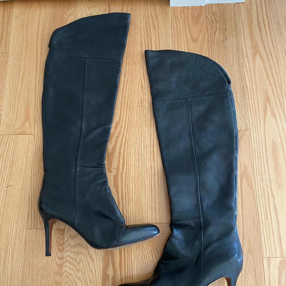 Coach Over The Knee Stiletto Boots